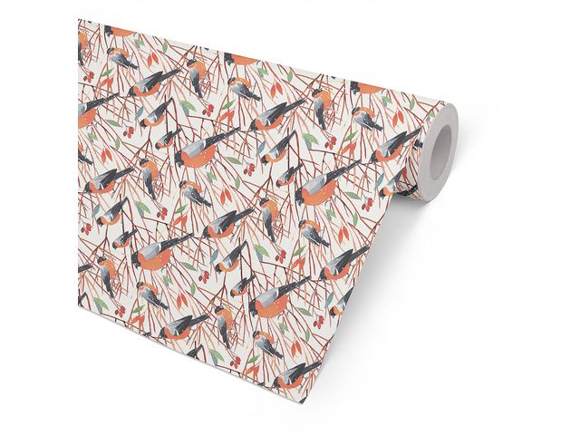 Julpapper Rödhake 57cmx154m