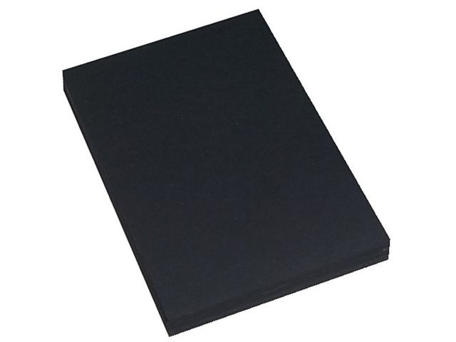 Kartong A4 180g svart 100/fp