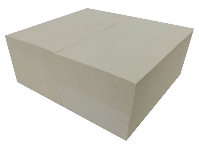 Notes LYRECO recycled 76x127mm gul 12/fp