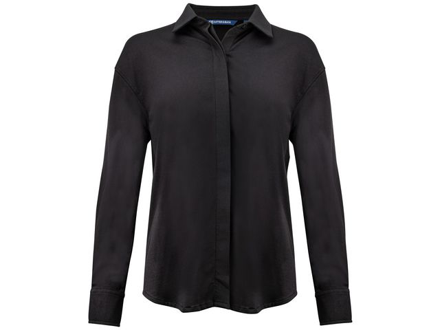 Stretchskjorta CB Hedley dam svart XS