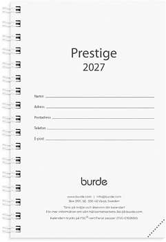 Kalender Prestige refill 2027