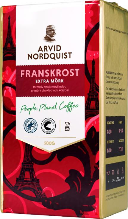 Kaffe ARVID.N Franskrost 500g