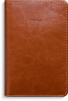 Kalender Prestige 2027 cognac konstläder