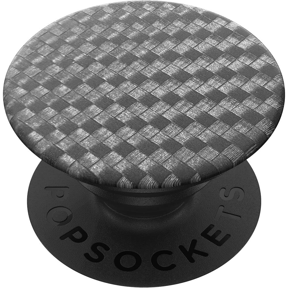 Avtagbart grip Popsockets Carbonite Weave