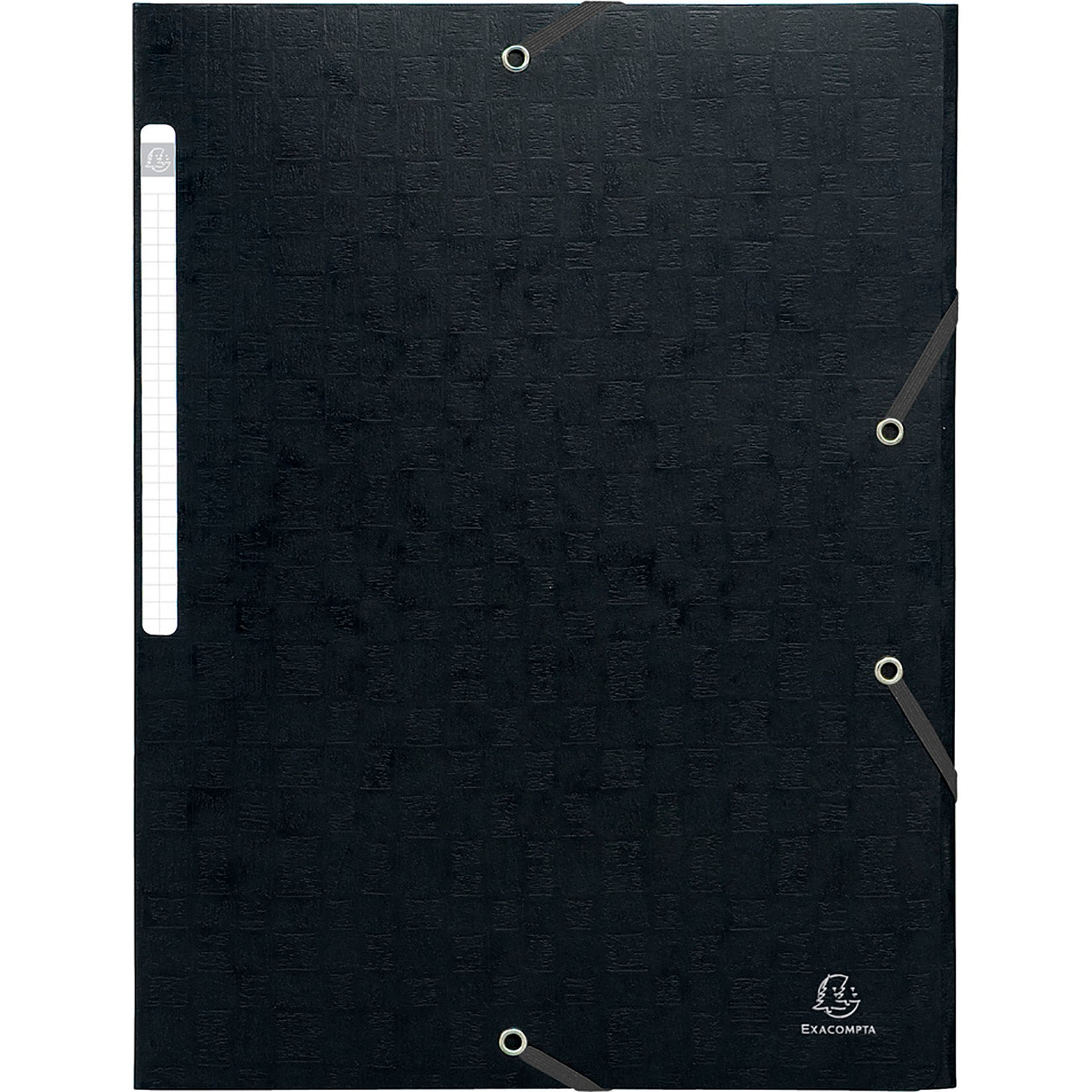 Snoddmapp A4 600g 3-klaff svart