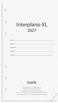 Regent Interplano XL kalendersats 2027