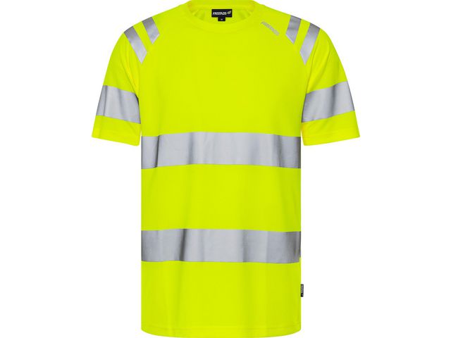 T-shirt varsel FRISTADS 7860 gul kl3 L