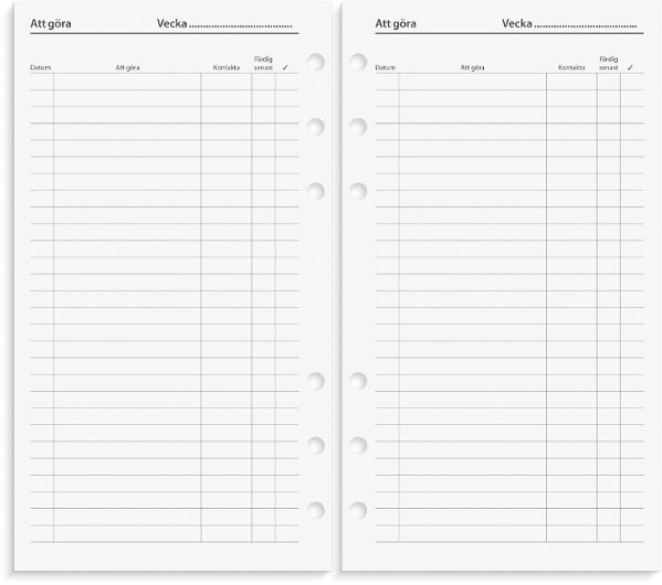 Regent Systemkalender 2027 skinn brun