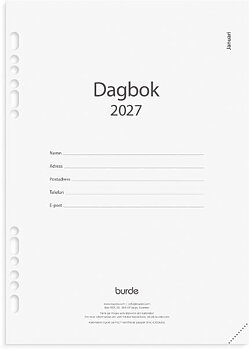 Business kalendersats Dagbok 2027