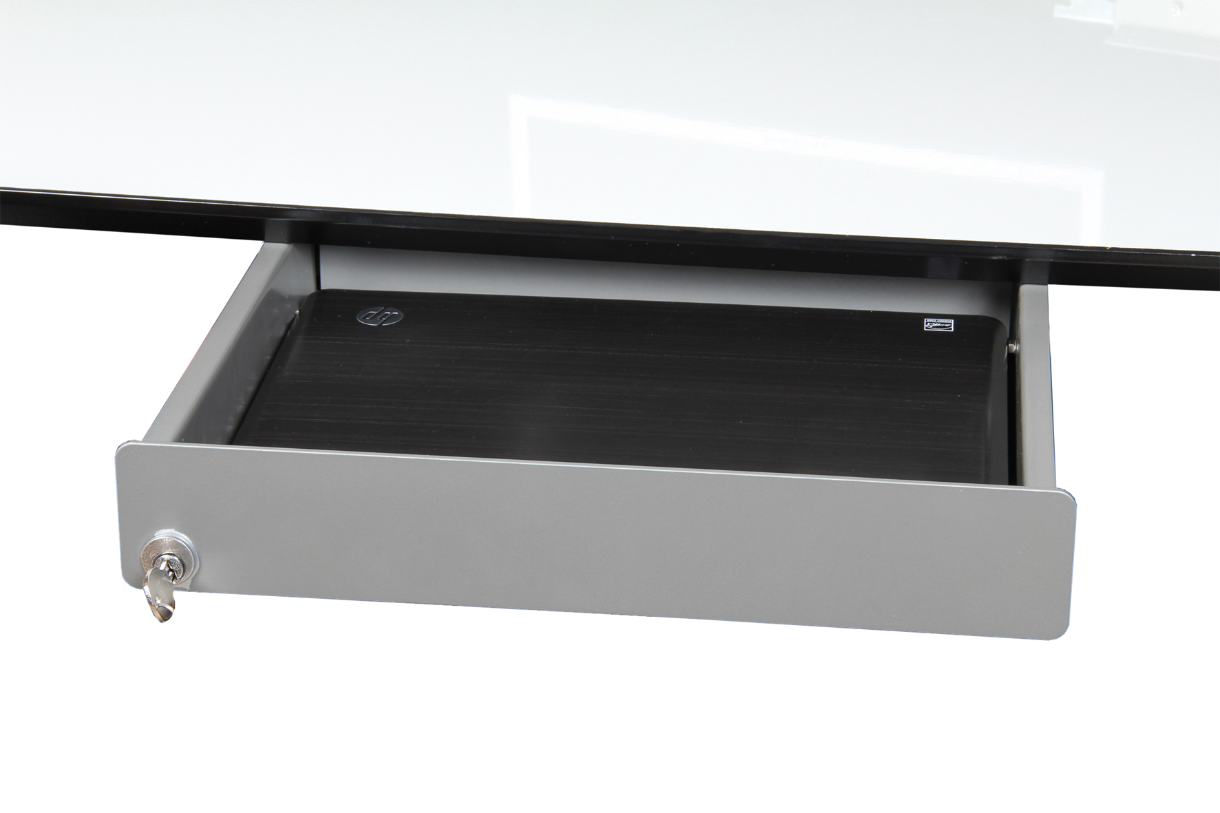 Laptop låda 400x300x64 mm silv