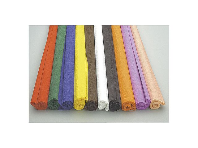 Kräppapper 2,5x0,5m blå