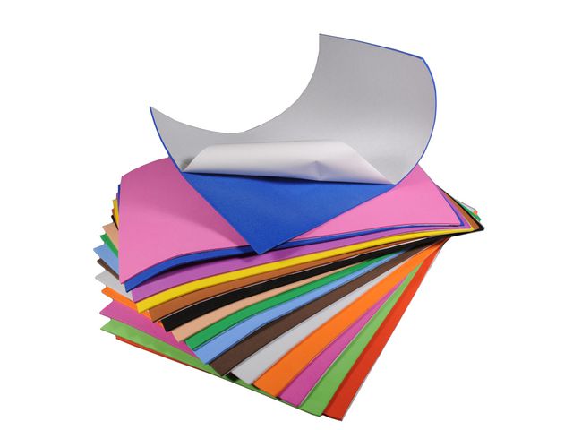 Mossgummi självhäftande 15 färger