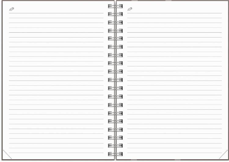 Kalender Weekly A6 Story 2027 brun