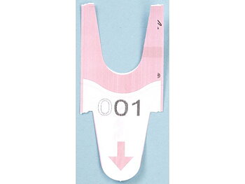 Kösystem - biljett T90 rosa 6 rullar/fp
