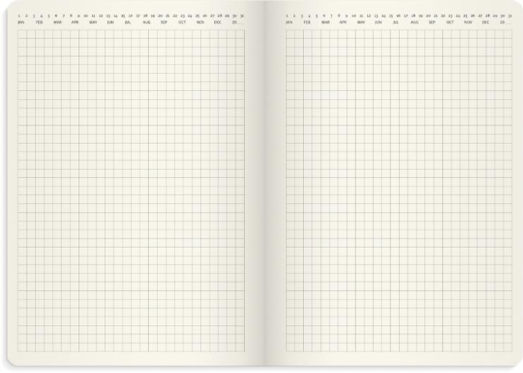 Kalender Agency Forma Deluxe 2027 svart