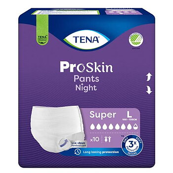 Inkoskydd TENA Pants Night Super L 10/fp