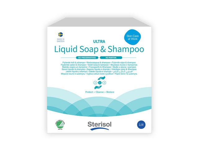 Tvål STERISOL Ultra flytande 2,5L 2/fp