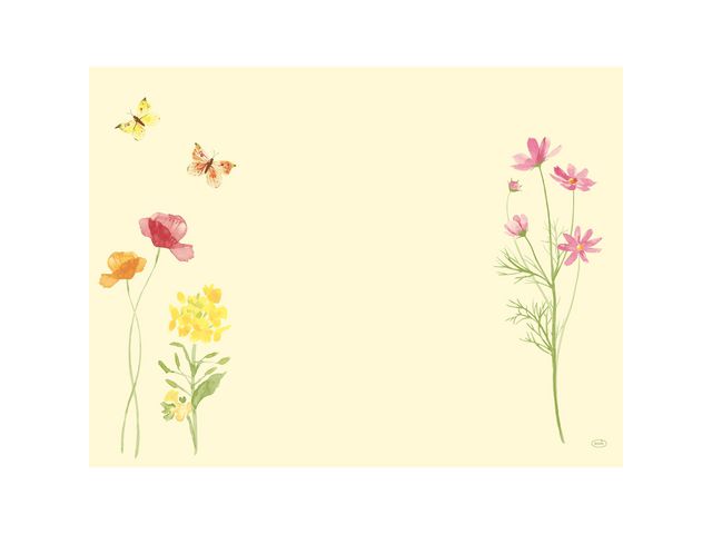 Tablett Poppy D-CEL 30X40cm 100/fp