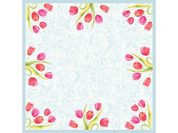 Snibbduk DUNICEL Tulips 84X84cm 20/fp