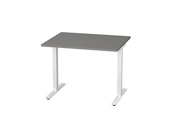 Bord höj/sänk Basic 1000x800 grå/vit