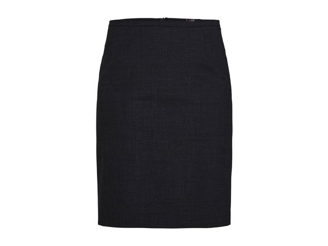 Kjol TEXSTAR WP19 stretch dam mgrå 44