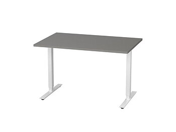 Bord höj/sänk Basic 1200x800 grå/vit