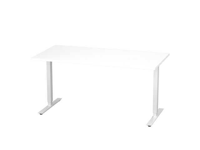 Bord höj/sänk Basic 1600x800 vit/vit