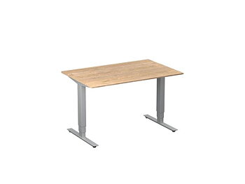 Bord höj/sänk Pro 1200x800 ek/silver