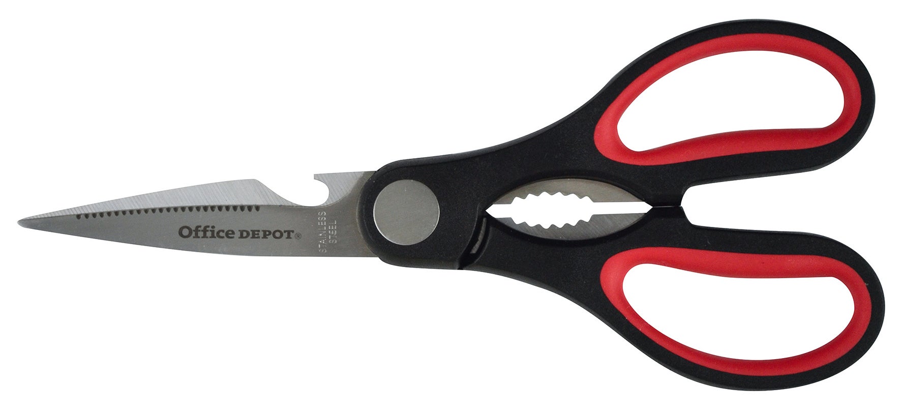 Sax Office Depot Multi softgrip 210 mm svart