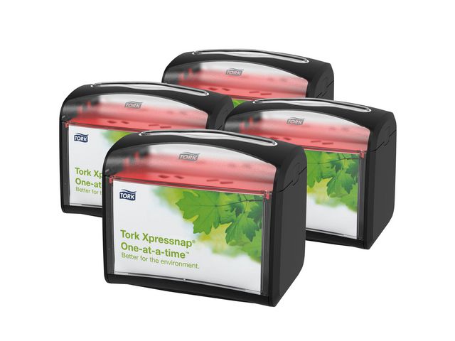 Bordsdispenser Tork Xpressnap® N4 svart