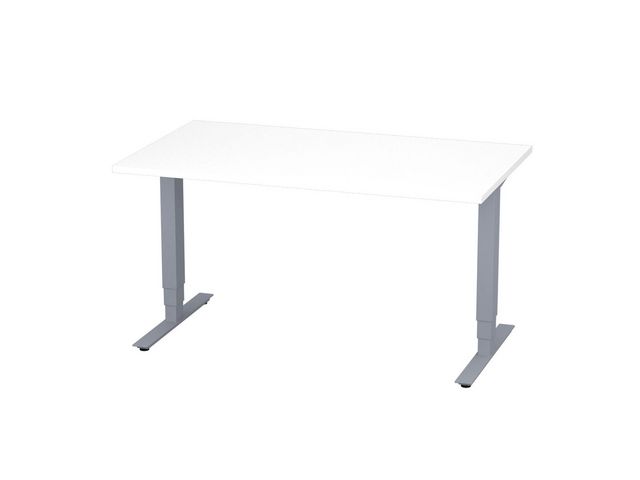 Bord höj/sänk Pro 1400x800 vit/silver