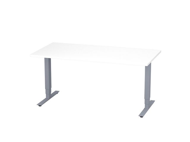 Bord höj/sänk Pro 1600x800 vit/silver