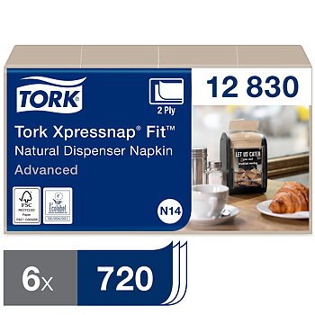 Dispenserservett N14 N 6x720st