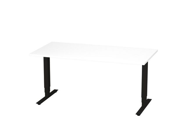 Bord höj/sänk Pro 1600x800 vit/svart