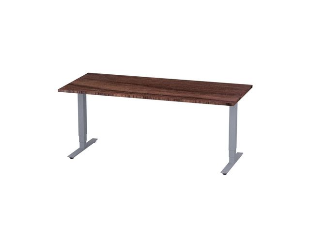 Bord höj/sänk Pro 1800x800 valnöt/silver