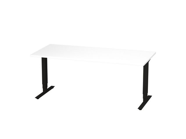 Bord höj/sänk Pro 1800x800 vit/svart