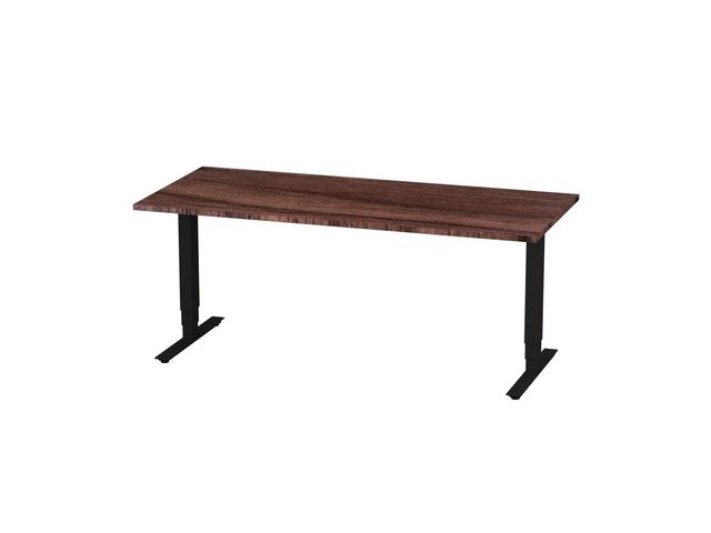 Bord höj/sänk Pro 1800x800 valnöt/svart