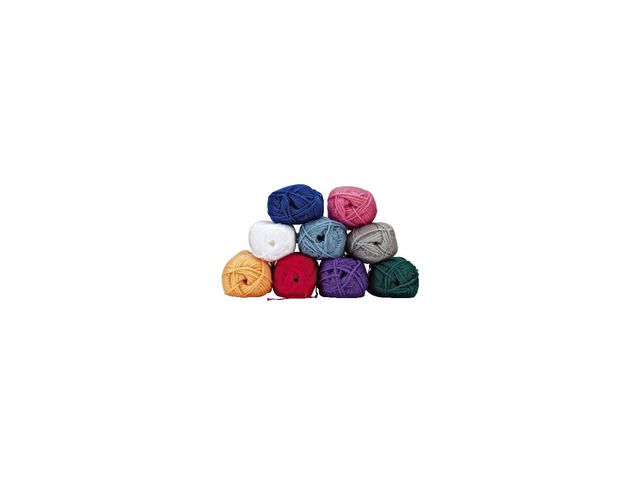 Akrylgarn 50g svart
