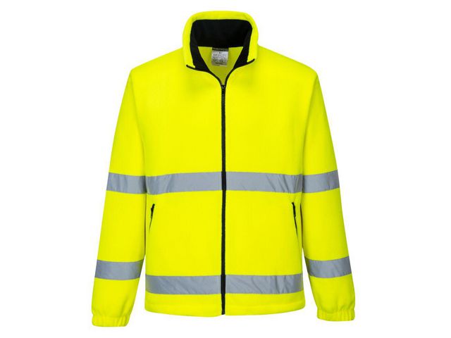 Fleecetröja Hi-vis PW F250 gul XS