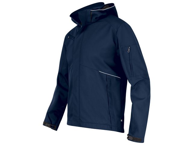 Softshelljacka TEXSTAR FJ80 marin 7XL