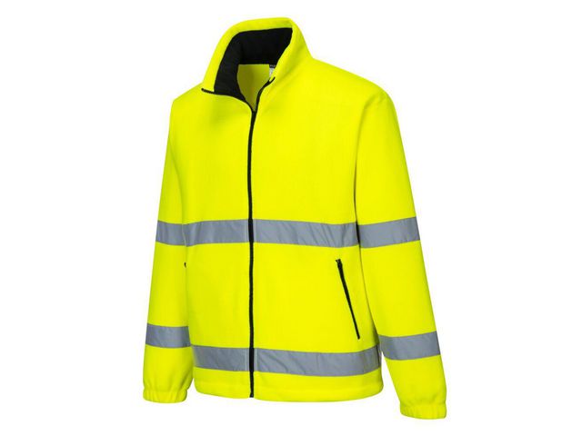 Fleecetröja Hi-vis PW F250 gul L
