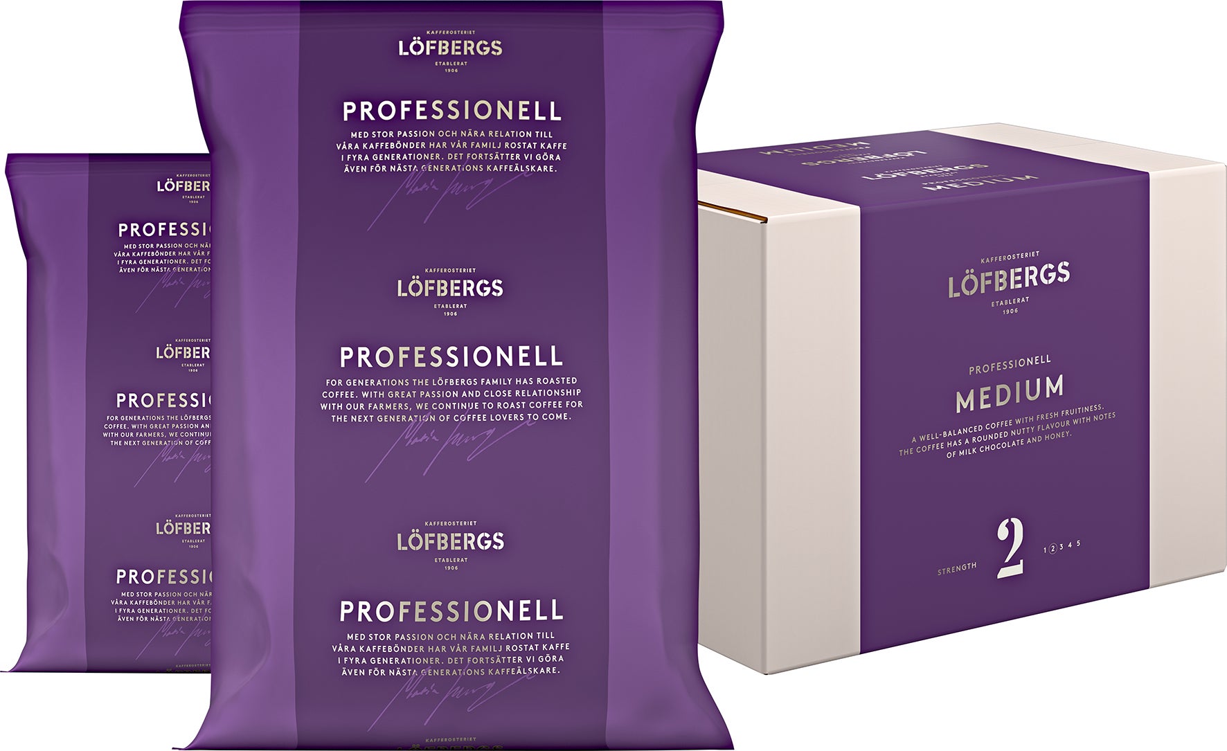 Kaffe Löfbergs Pro mellanrost 60x100 g