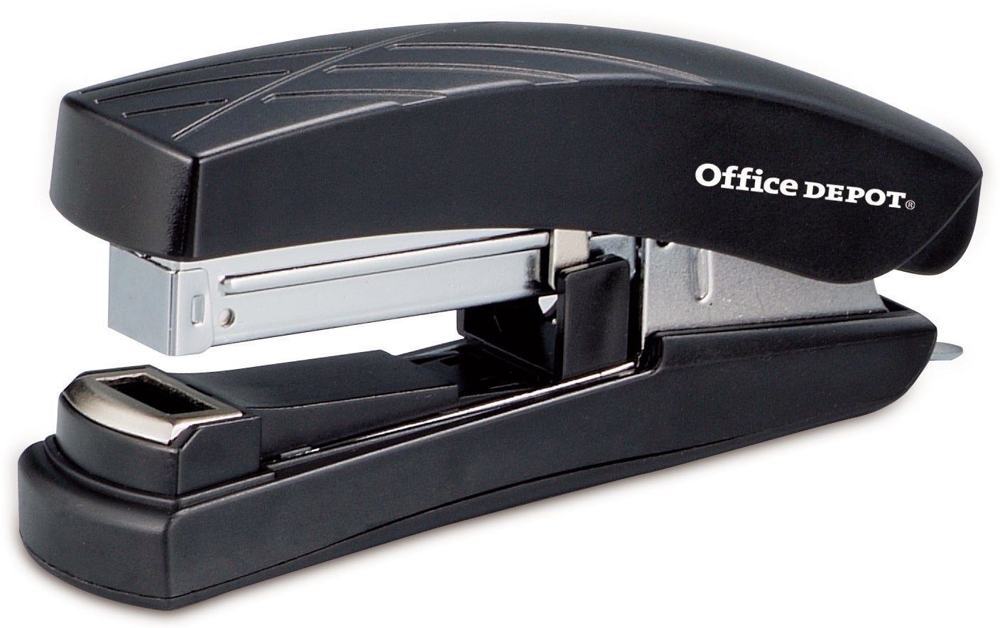 Häftapparat Office Depot flatclinch svart