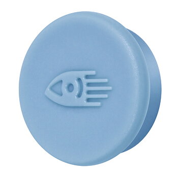 Magnet 20mm soft blue 10/fp