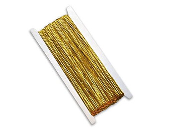 Halsbandssnodd nylon 1mmx50m guld