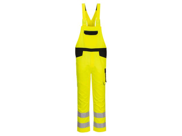 Hängselbyxa varsel PW PW244 kl2 gul S