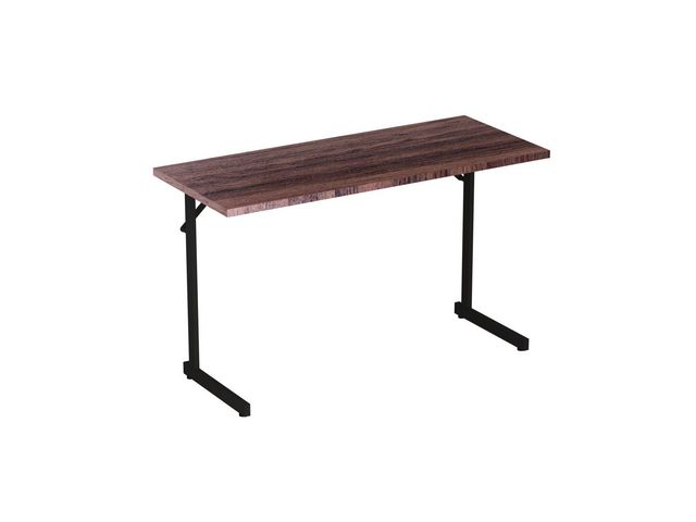 Fällbord 1200x500x715x18 valnöt/svart