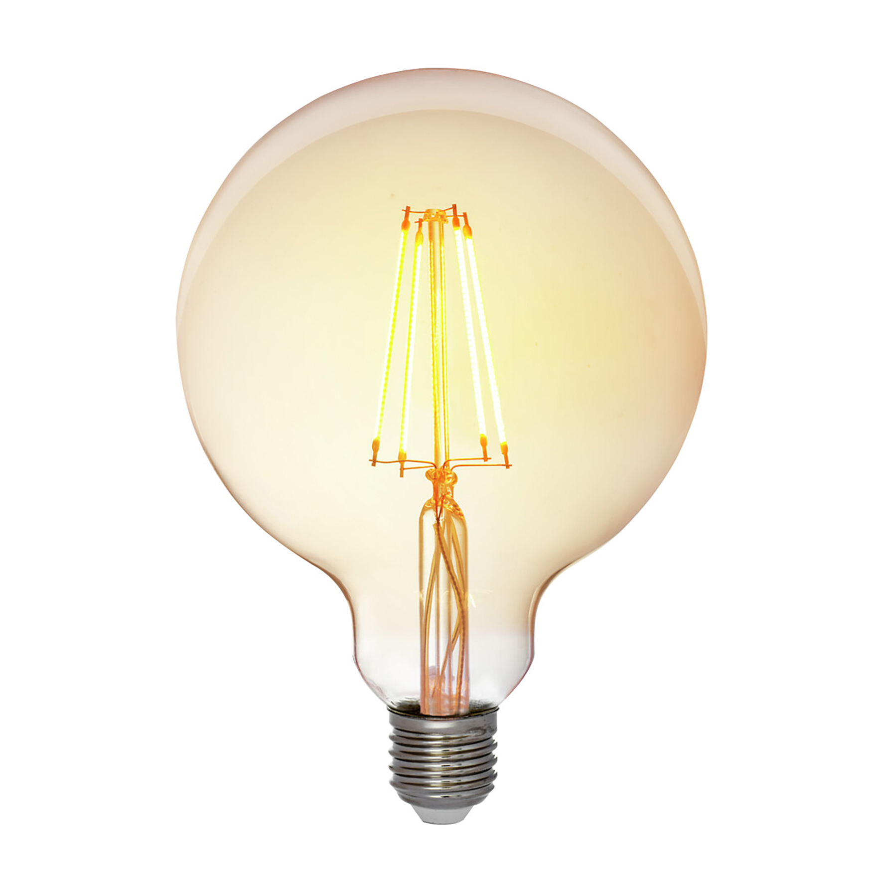 Dim glob 3-steg 125mm 7W Amber