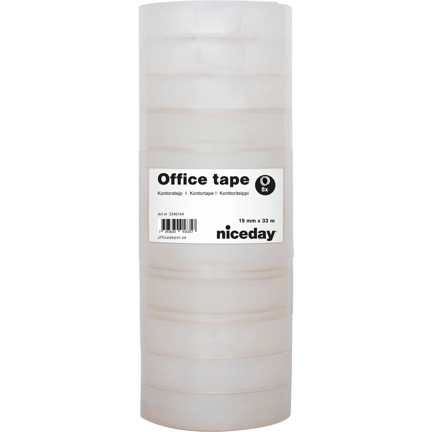 Kontorstejp Niceday 33mx19mm 8/fp