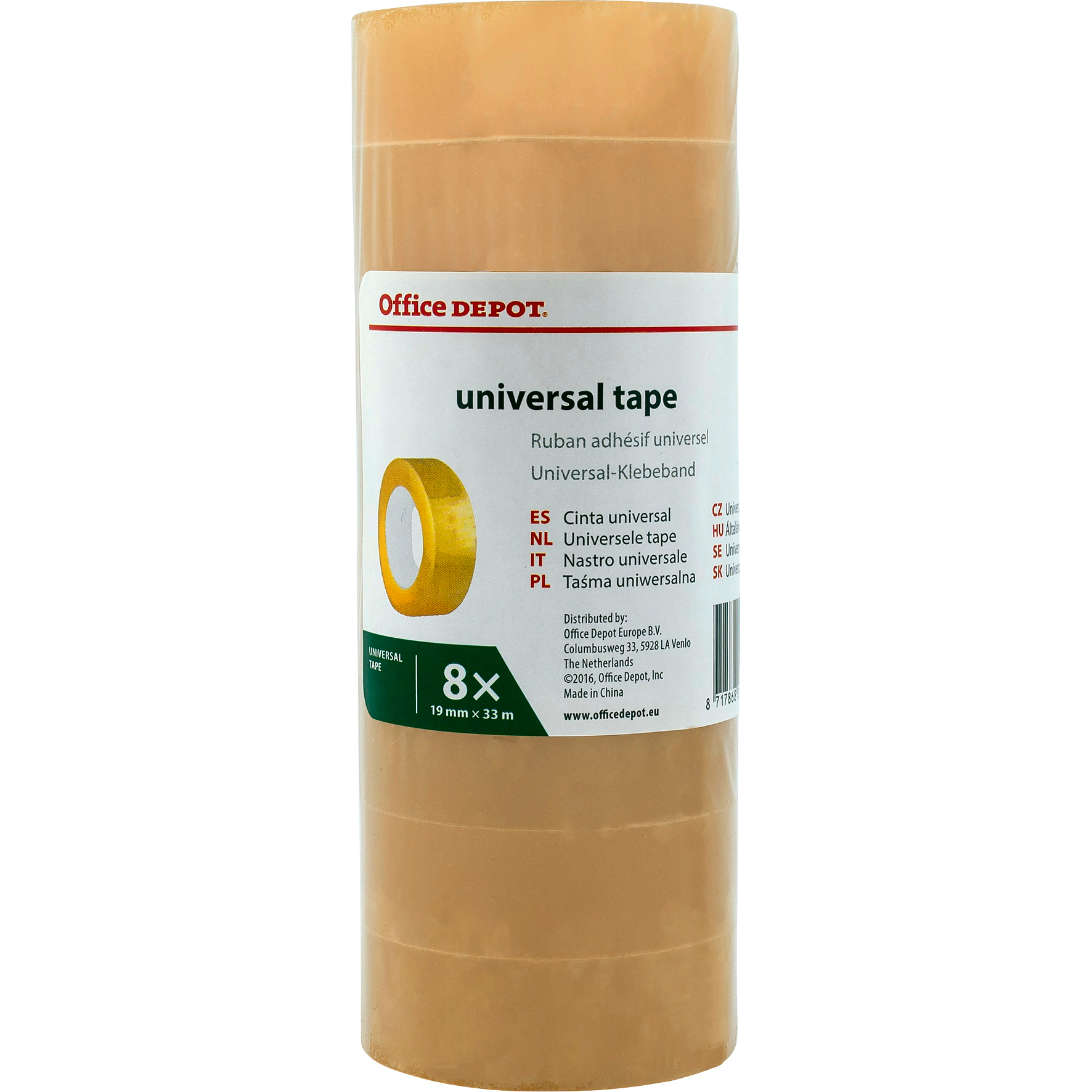 Kontorstejp OD 19x33 8/fp